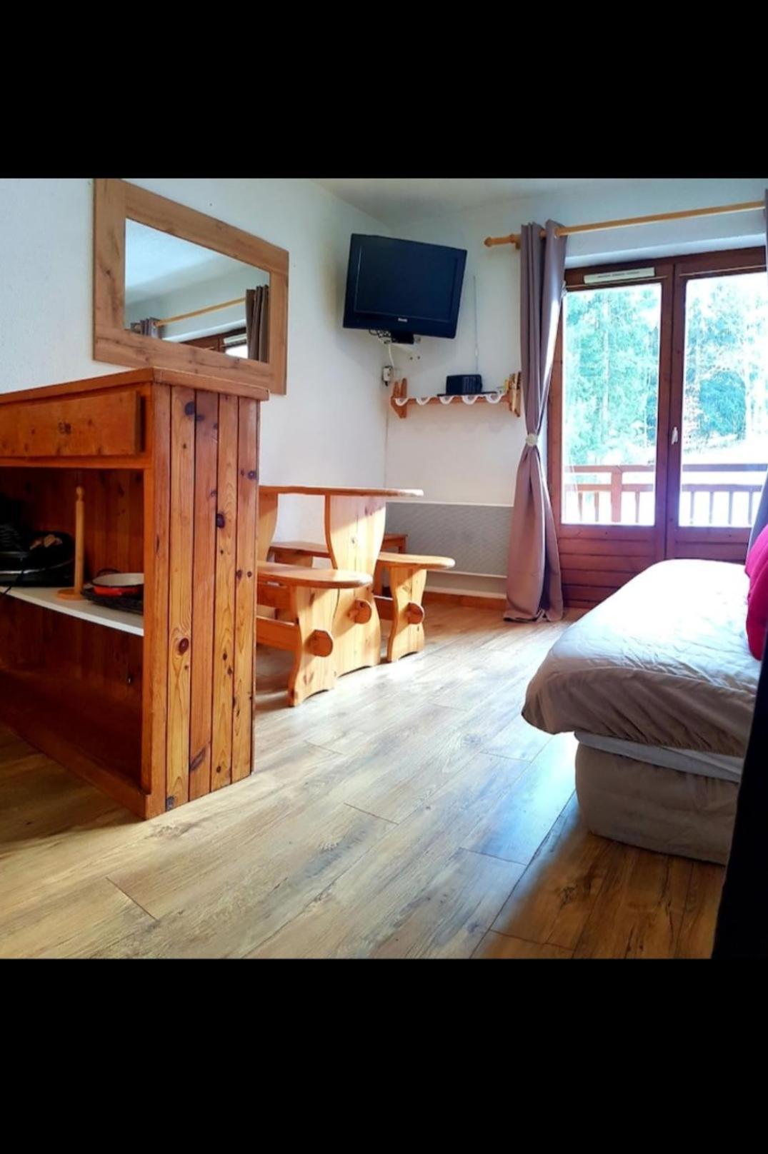 Studio Porte Du Mont Blanc Combloux Aux Pieds Des Pistes Zewnętrze zdjęcie