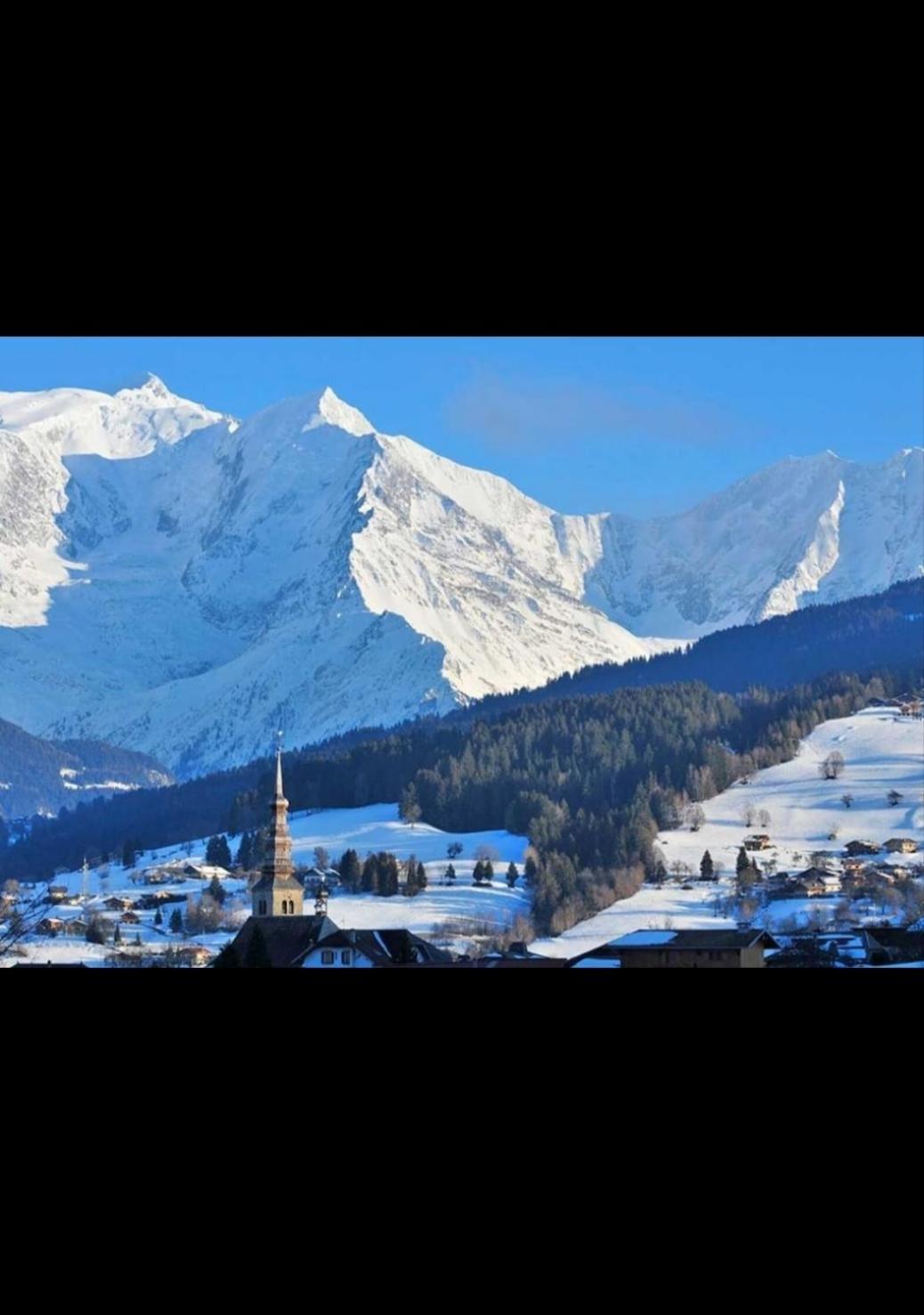 Studio Porte Du Mont Blanc Combloux Aux Pieds Des Pistes Zewnętrze zdjęcie
